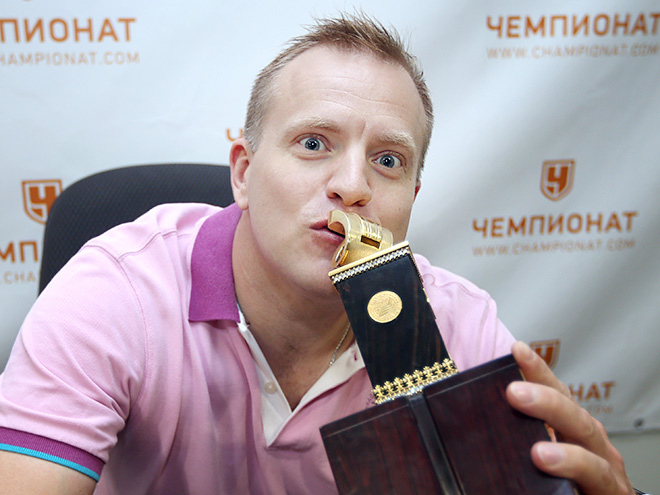 Алексей Анисимов в гостях у «Чемпионата»