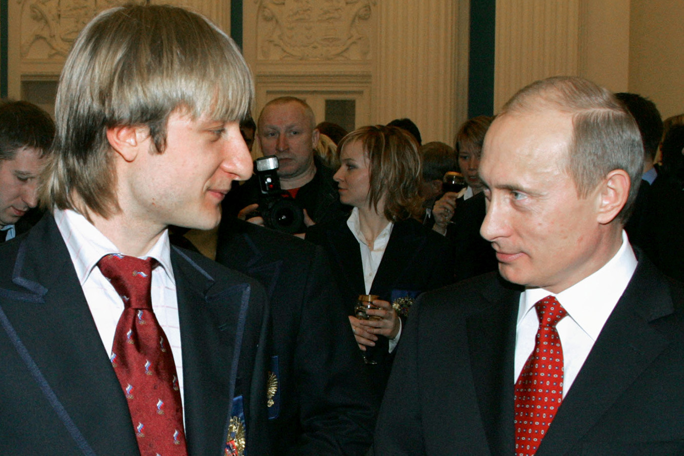 Путин и Плющенко 90-е