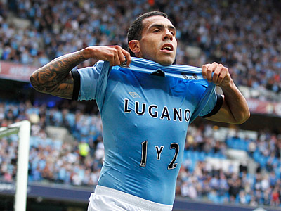 Карлос Тевес ("Манчестер Сити") Карлос Тевес ("Манчестер Сити")