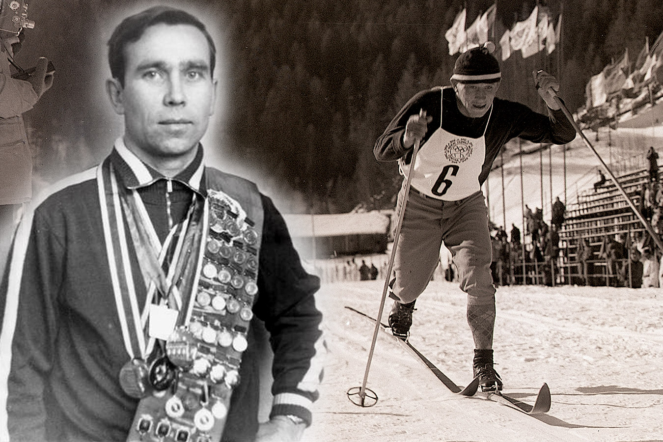 Владимир Кузин лыжи