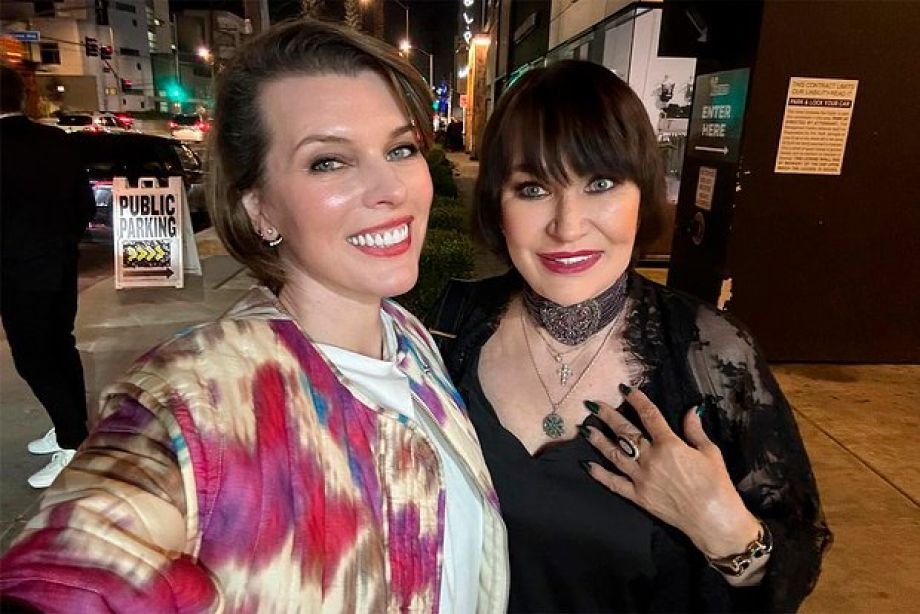 Мила Йовович и Галина Логинова