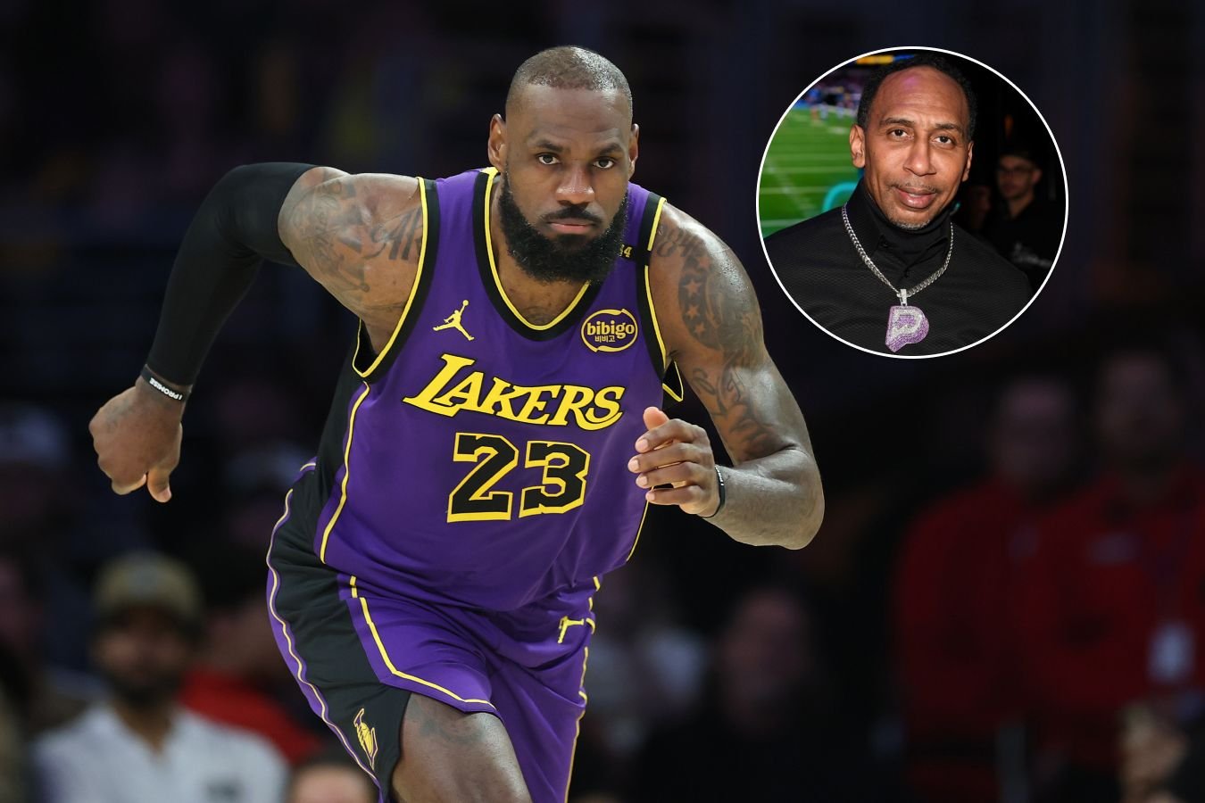 Журналист зацепил Леброна Джеймса