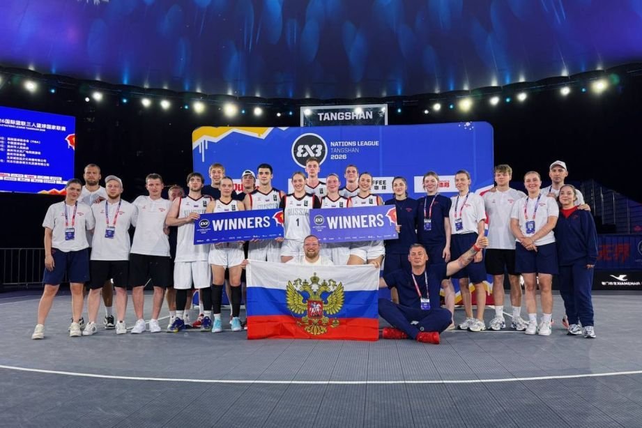 Сборные России 3x3 U21 в Лиге наций — 2026