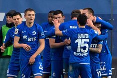 Футболисты московского «Динамо»