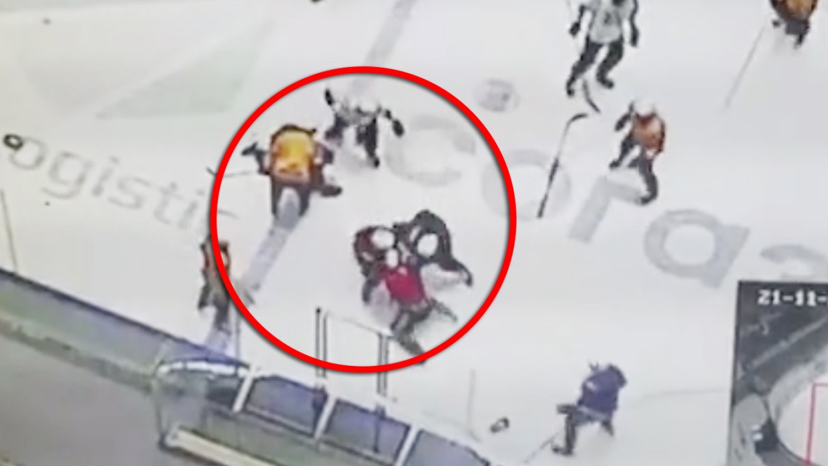 na trenirovke barysa pered matchem s