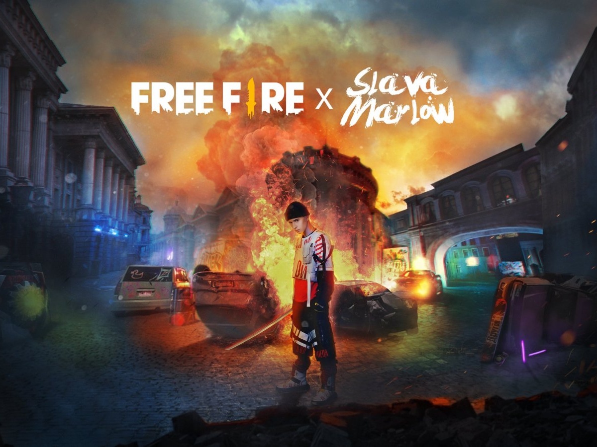 Битмейкер Slava Marlow затусил в шутере Free Fire - Чемпионат