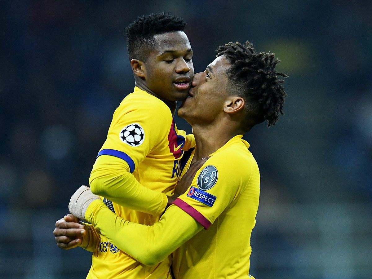 inter barselona 1 2 goly fati