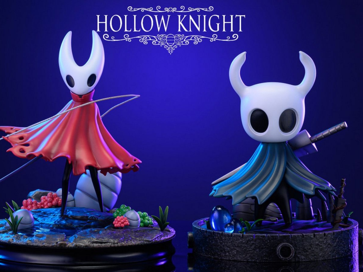 По культовой Hollow Knight выпустят детальные фигурки Полого рыцаря и Хорнет  - Чемпионат