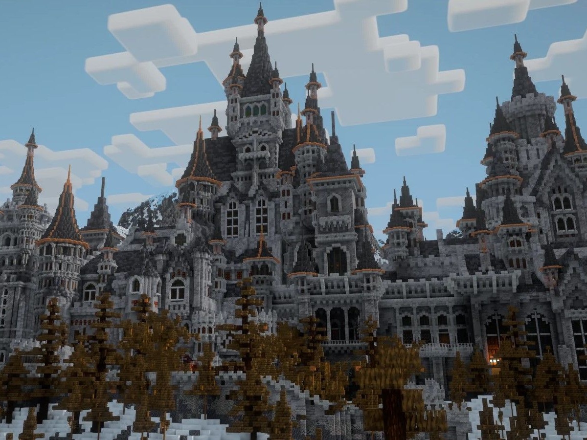 В Minecraft воссоздали копию замка леди Димитреску из Resident Evil Village  - Чемпионат