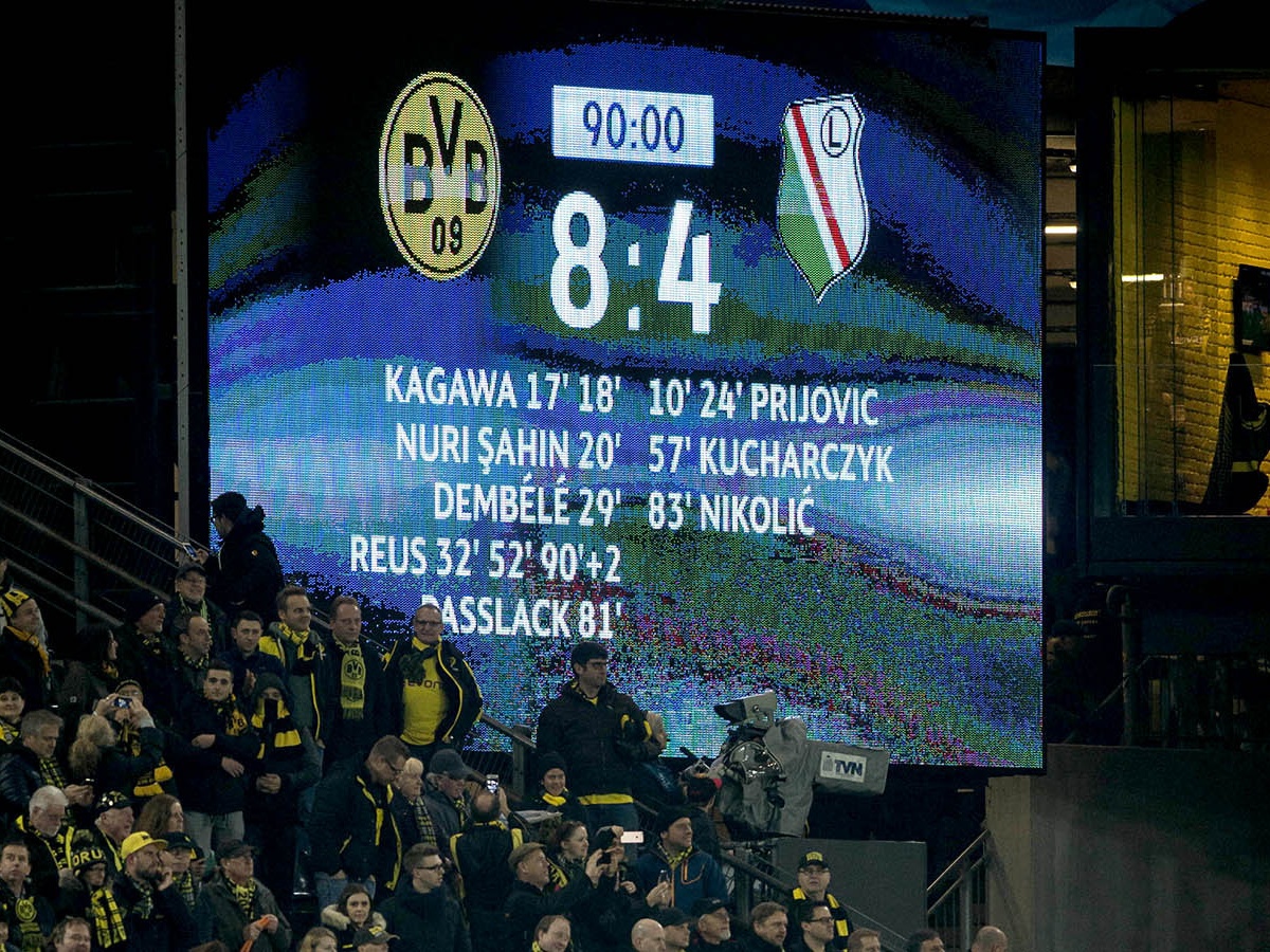 Самые результативные матчи в истории групповых этапов Лиги чемпионов -  Чемпионат