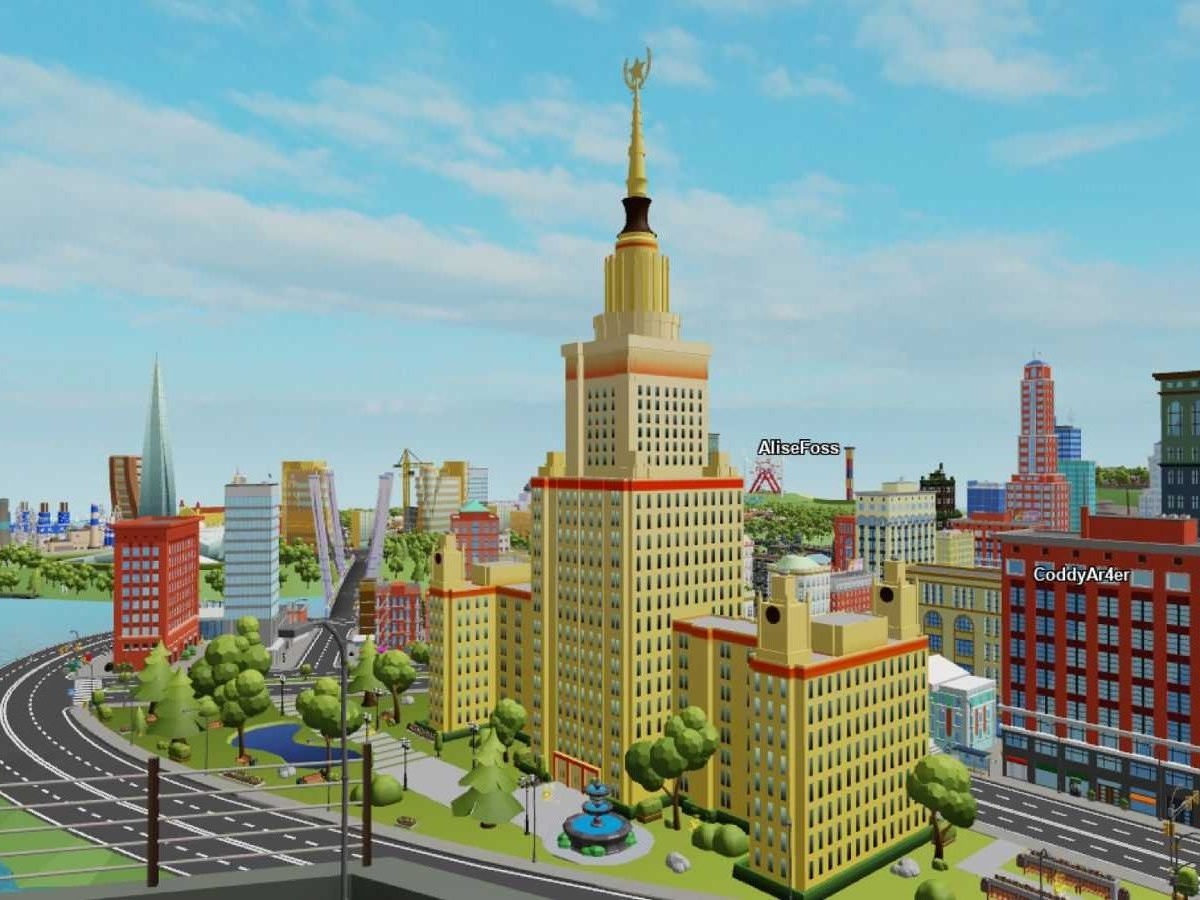 В Roblox появился сервер SuperCity с красотами из России - Чемпионат