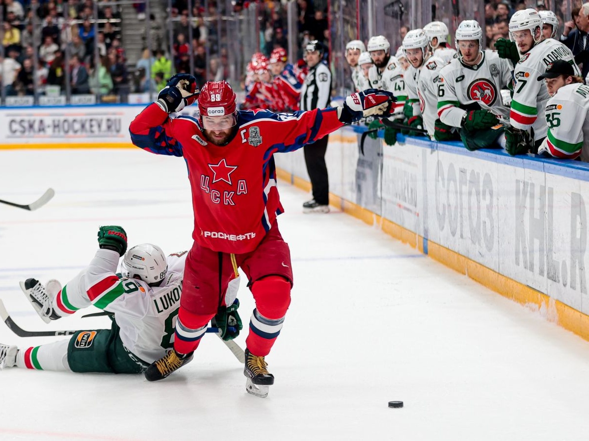 Видео первого гола ЦСКА в новом сезоне КХЛ - Чемпионат