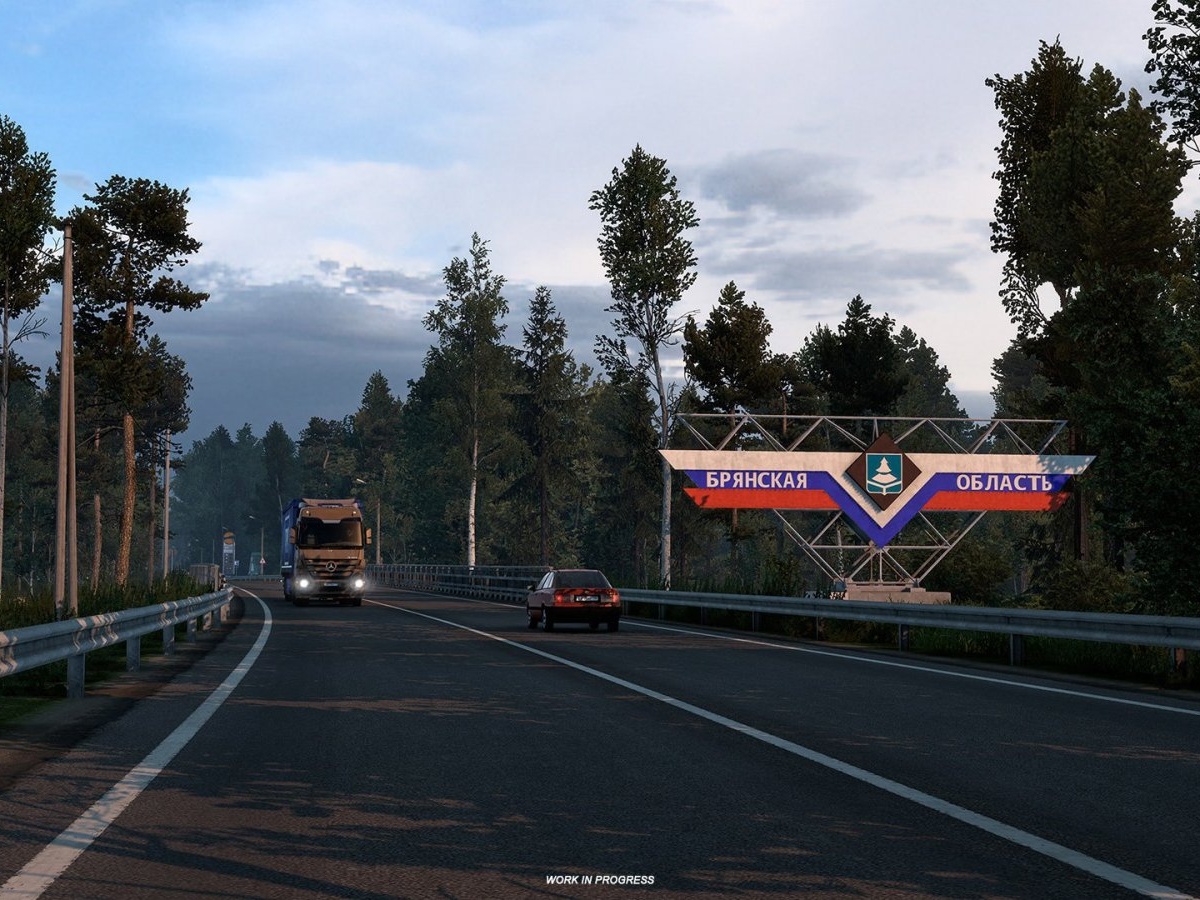 В дополнении «Сердце России» для Euro Truck Simulator 2 появятся стелы  городов и округов - Чемпионат