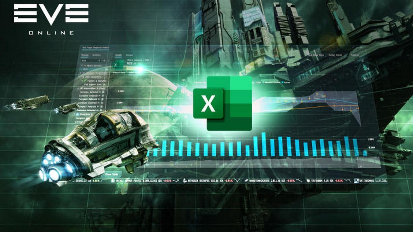 В космическую EVE Online добавили официальную поддержку таблиц Microsoft  Excel - Чемпионат