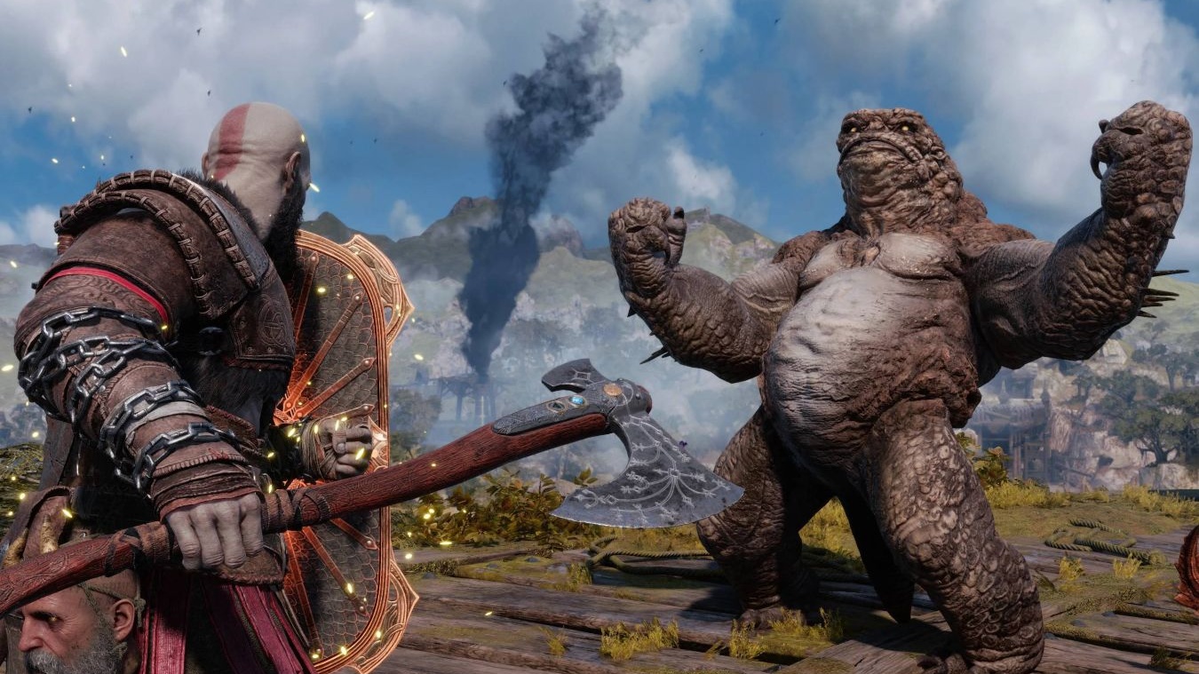 Стал известен точный вес God of War Ragnarok на PS4 и PS5 - Чемпионат