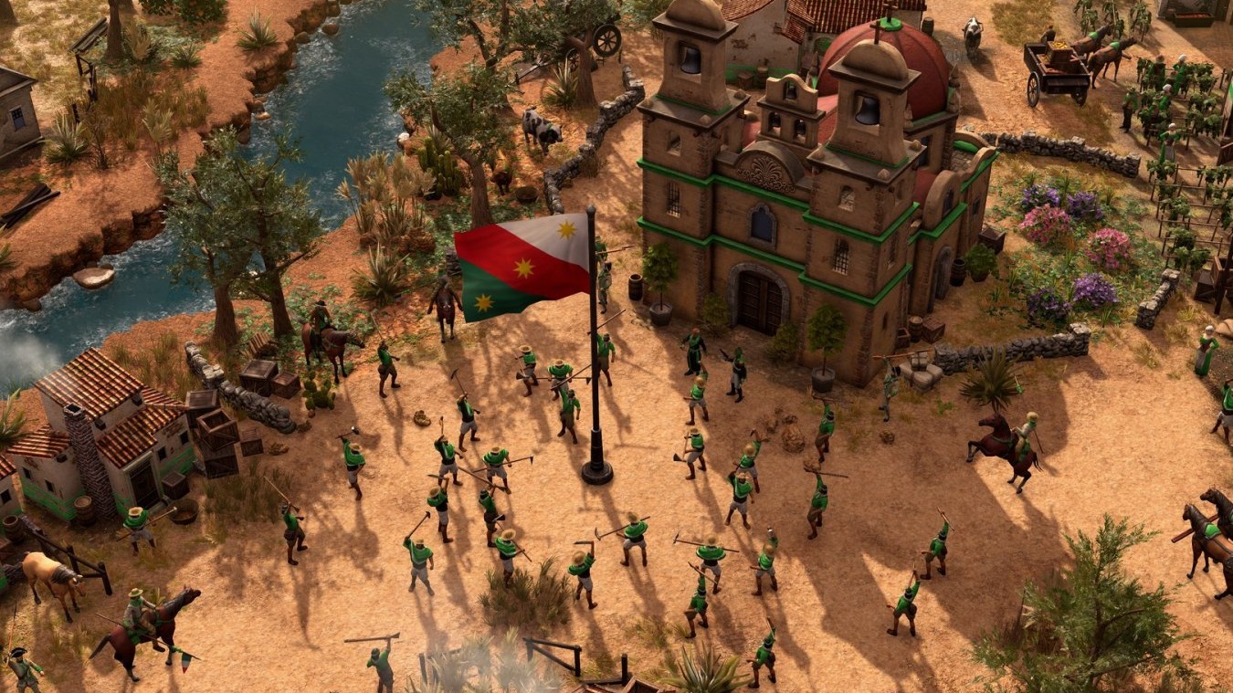 Для Age of Empires 3: Definitive Edition вышло дополнение с Мексикой