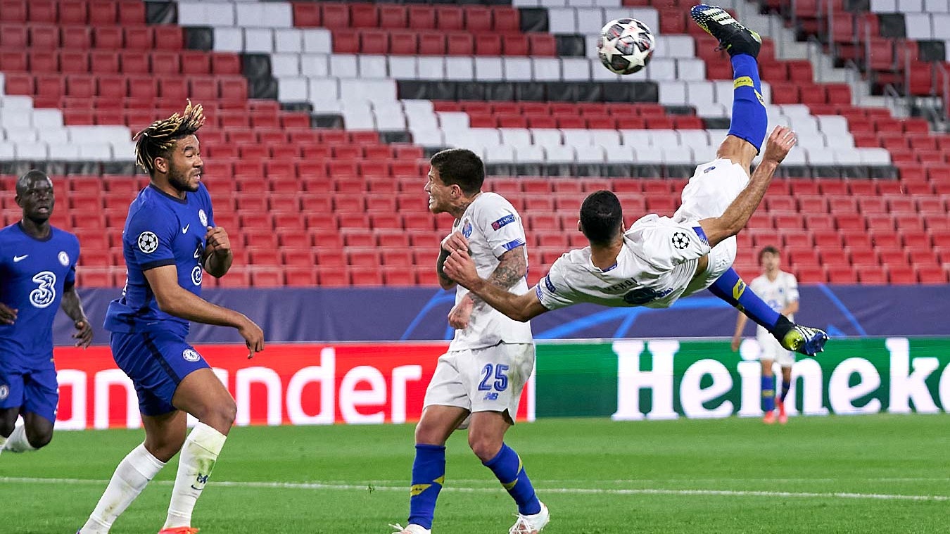 Челси» – «Порту» – 0:1, видео гола Мехди Тареми, 13 апреля 2021 года, Лига  чемпионов - Чемпионат