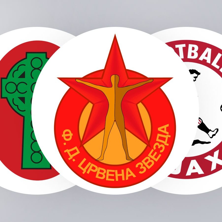 Эмблемы известных клубов Западной Европы: «Аякс», «Бенфика», «Црвена  Звезда», «Партизан», «Фенербахче», как изменились - Чемпионат