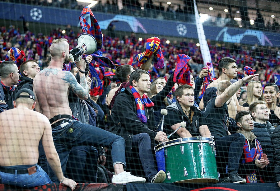 fanaty cska namereny podat