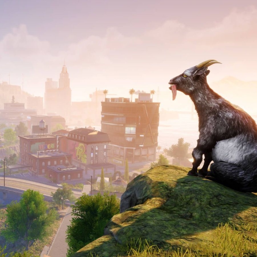 Первые 16 минут Goat Simulator 3 — с отсылкой к культовому «Скайриму» -  Чемпионат