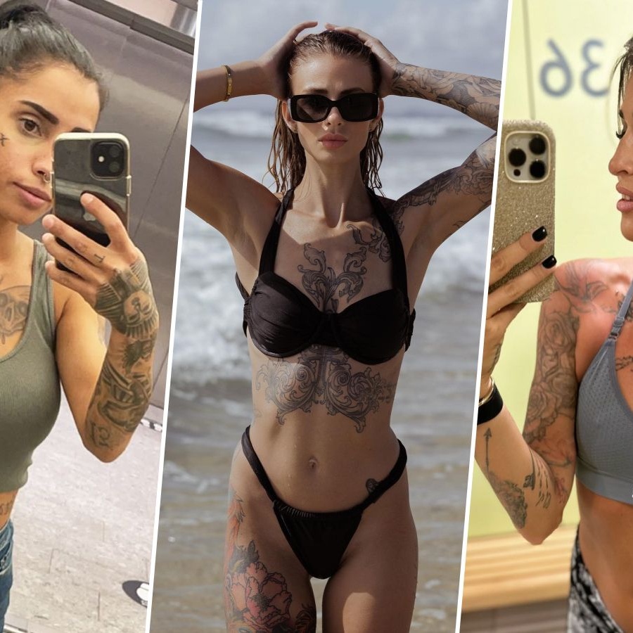 7 лучших женских тату на спинах фитнес-моделей — фото