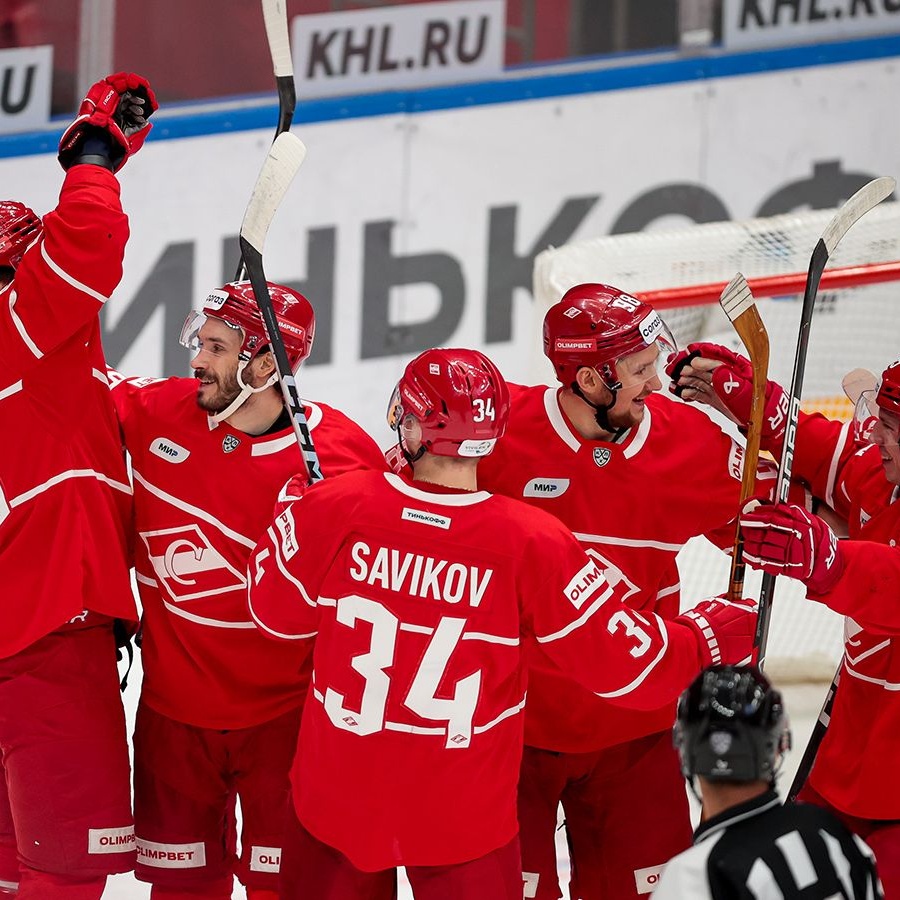 Итоги первой половины регулярного чемпионата КХЛ в Западной конференции,  лидерство «Спартака», проблемы СКА и ЦСКА - Чемпионат