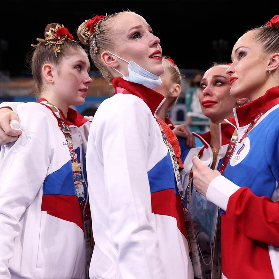 Олимпиада 2021 в Токио, художественная гимнастика (группы), 8 августа 2021  — результаты, Россия — вторая - Чемпионат