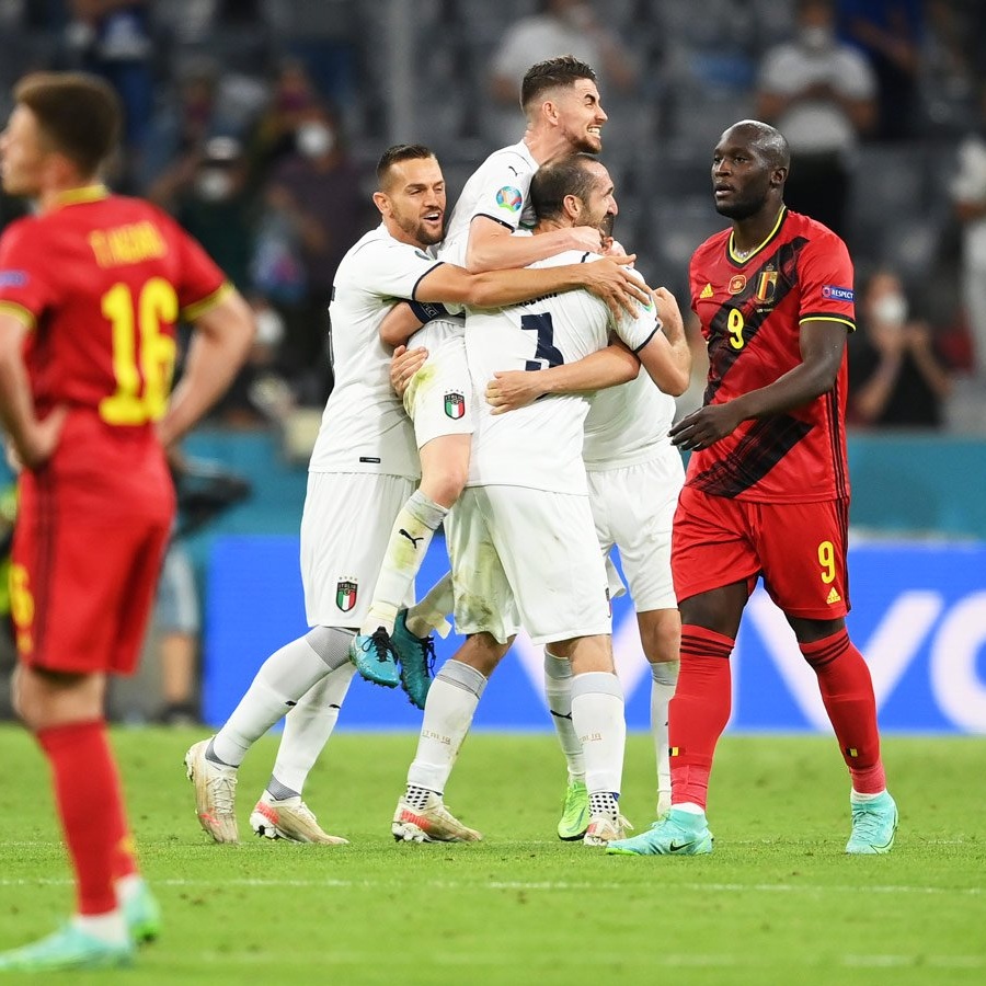 Belgiya Italiya 1 2 Shvejcariya Ispaniya 1 1 1 3 Otchyot Matchej Evro 2020 Seriya Penalti 1 4 Finala 2 Iyulya 2021 Chempionat