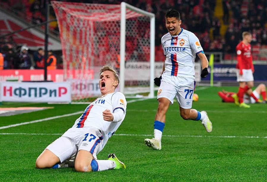 spartak cska 6 aprelya 2019 rpl