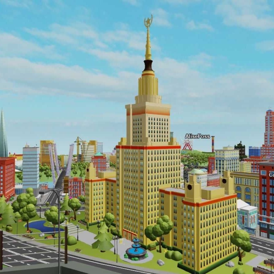 В Roblox появился сервер SuperCity с красотами из России - Чемпионат