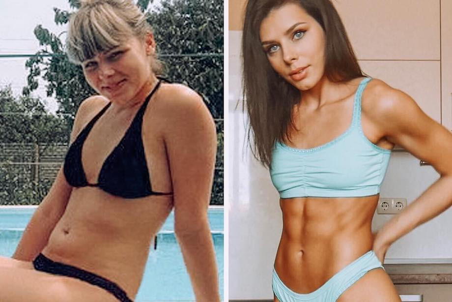 Как похудела и накачалась фитнес-блогер Таня TGYM? Личный опыт, фото до и после