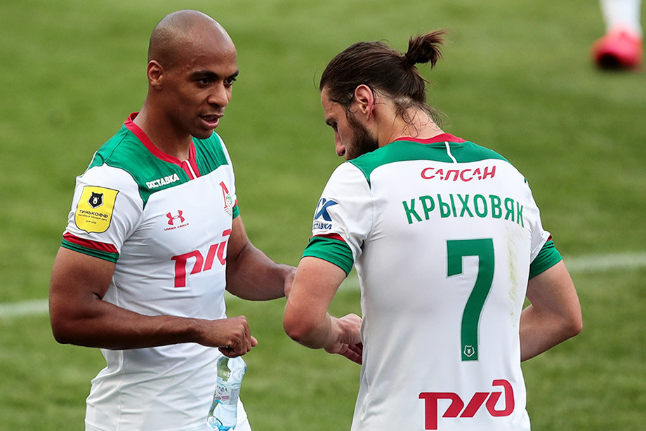 João Mariu and Grzegorz Krychowiak João Mariu and Grzegorz Krychowiak