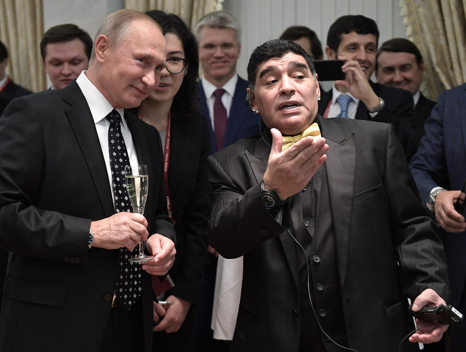 Марадона и Путин