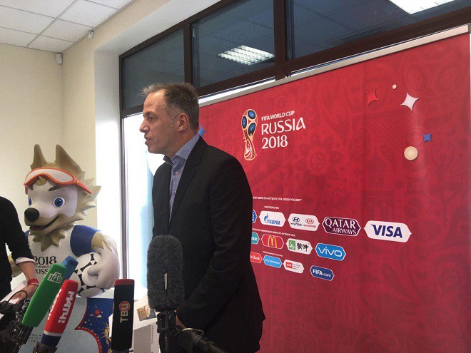 На матчи чемпионата мира — 2018 продано 2,2 млн билетов На матчи чемпионата мира — 2018 продано 2,2 млн билетов