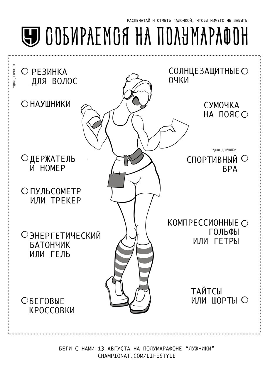 Полумарафон Лужники. Бежим вместе - Чемпионат