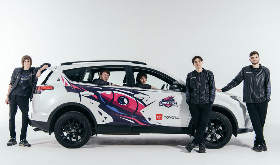 Партнёрство Winstrike с Toyota Партнёрство Winstrike с Toyota