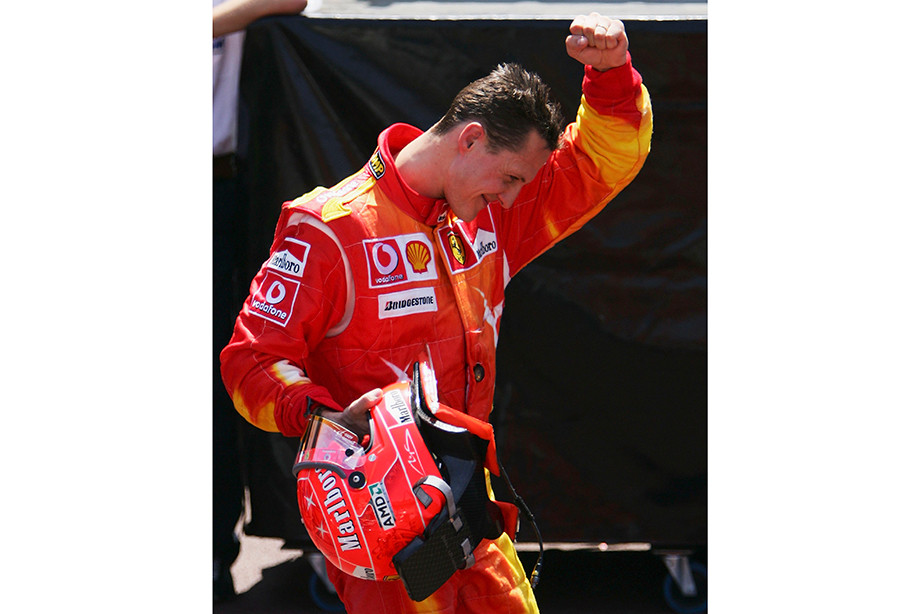 Михаэль Шумахер после квалификации Гран-при Монако-2006