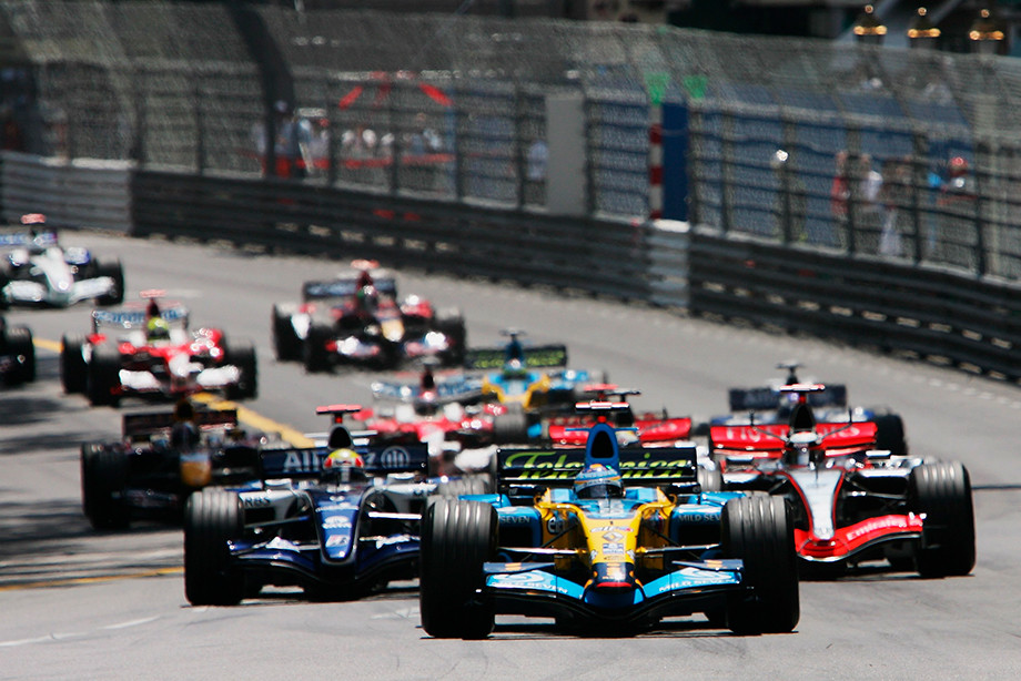 Старт Гран-при Монако-2006
