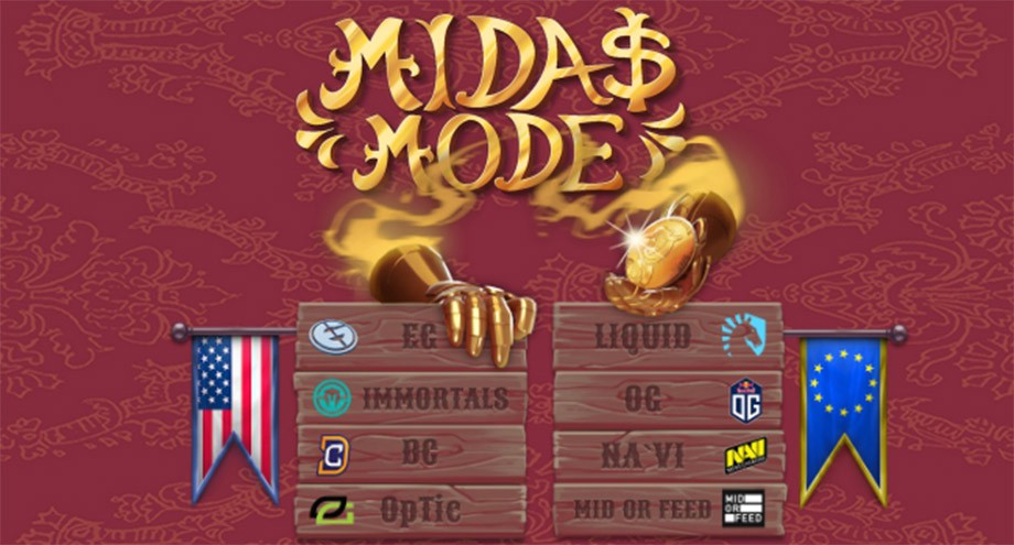 Midas mode. Midas Mode дота. Midas игра.