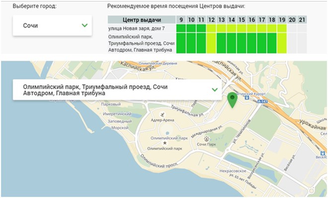 Стоп лист сочи транспорт карта