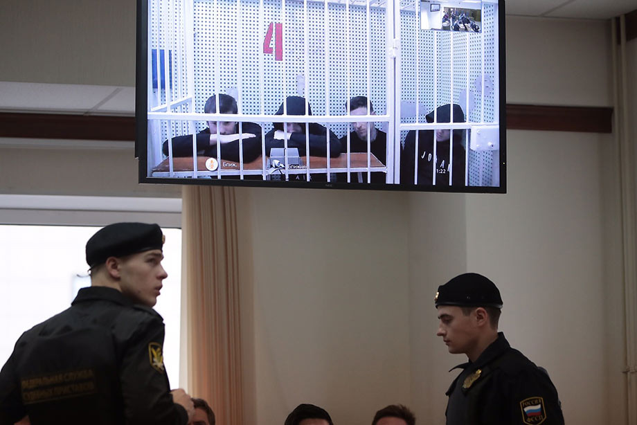 Вся четвёрка подозреваемых Вся четвёрка подозреваемых