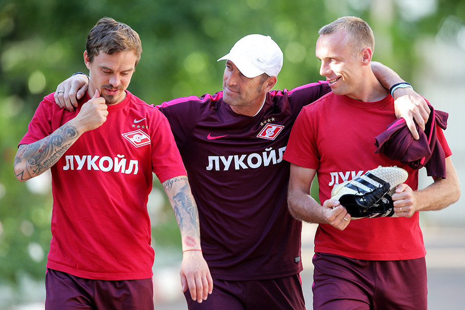 Ещенко, Карерра и Глушаков Ещенко, Карерра и Глушаков
