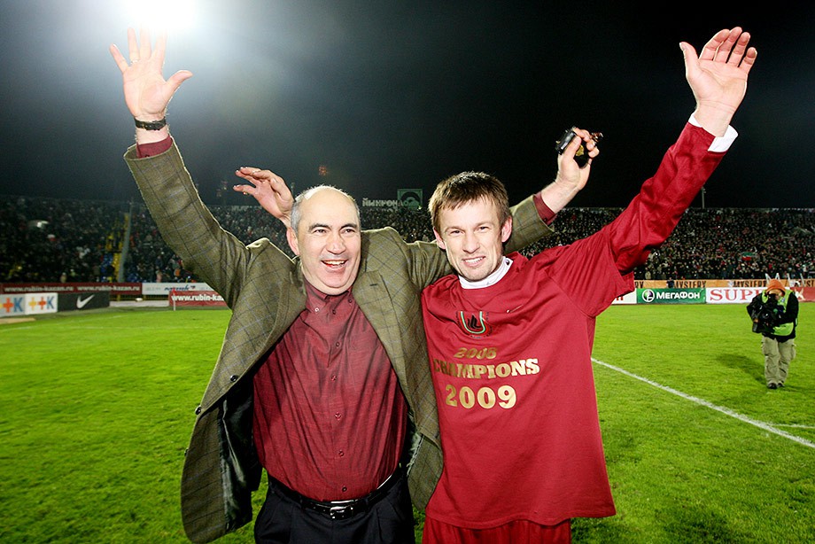 Курбан Бердыев и Сергей Семак Курбан Бердыев и Сергей Семак