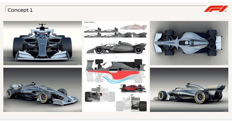 Первый концепт машины Формулы-1 сезона-2021
