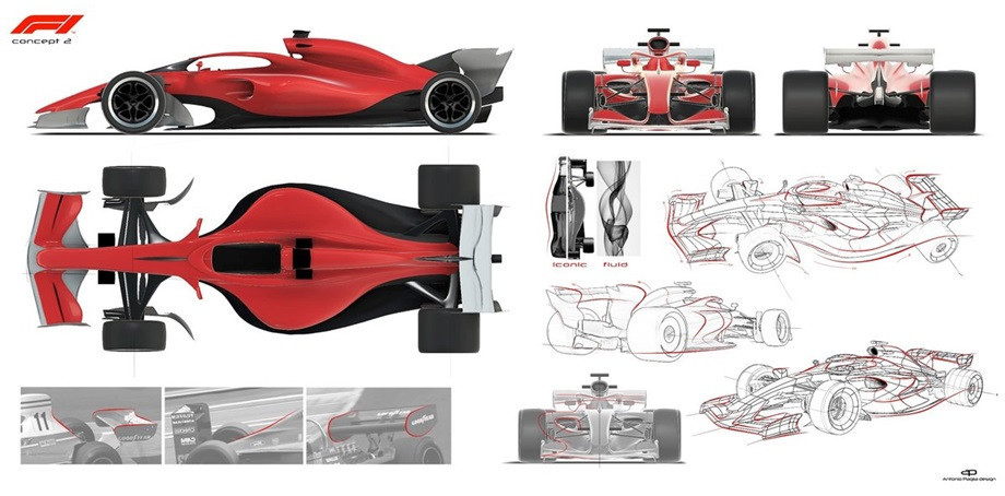 Второй концепт машины Формулы-1 сезона-2021