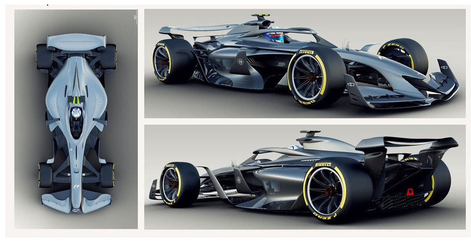 Третий концепт машины Формулы-1 сезона-2021