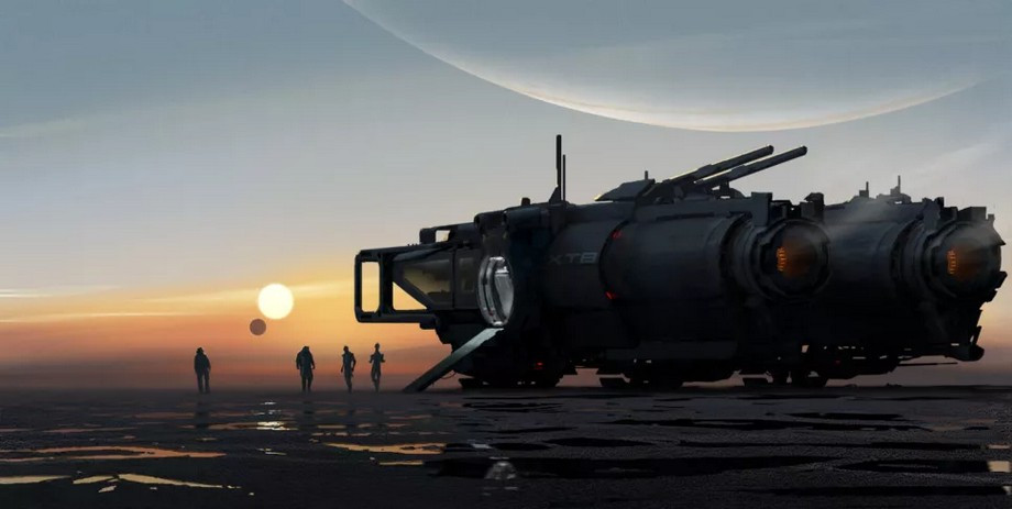 Первый концепт арт новой игры во вселенной Mass Effect. Первый концепт арт новой игры во вселенной Mass Effect.