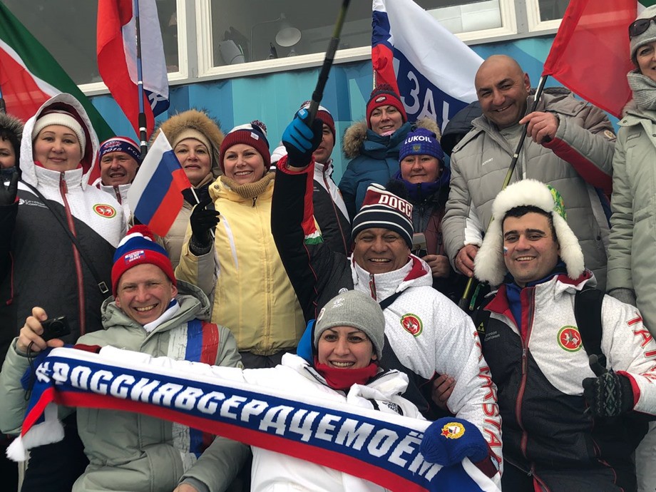 Елена Вяльбе на трибунах Елена Вяльбе на трибунах