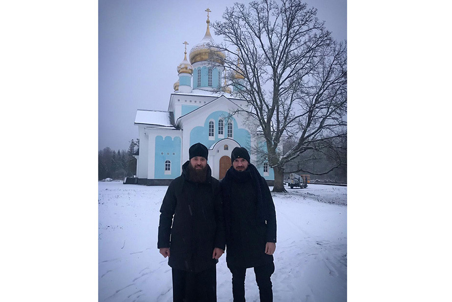 Николай Жердев и отец Агафангел Николай Жердев и отец Агафангел