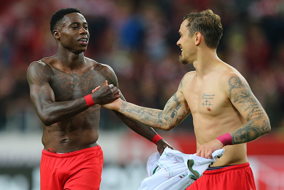 Куинси Промес и Андрей Ещенко